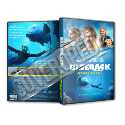 Blueback Okyanustaki Dost - Blueback - 2022 Türkçe Dvd Cover Tasarımı